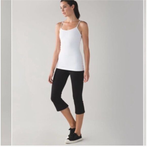 Lululemon Gather & Crow Crop leggings size 10 - Picture 3 of 8